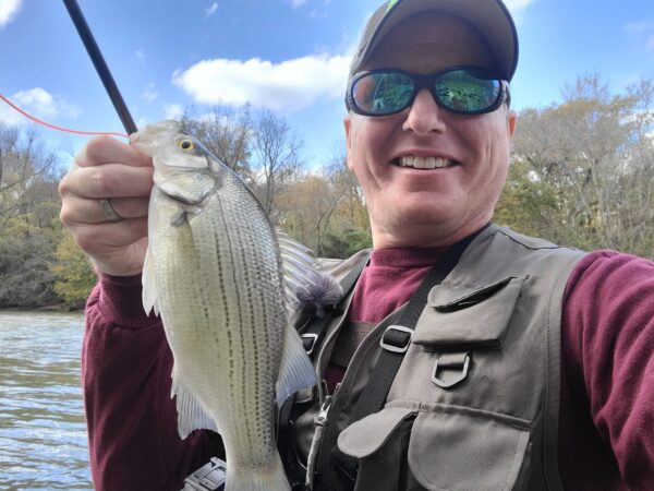 Fly fishing on the Lower Illinois River in Oklahoma